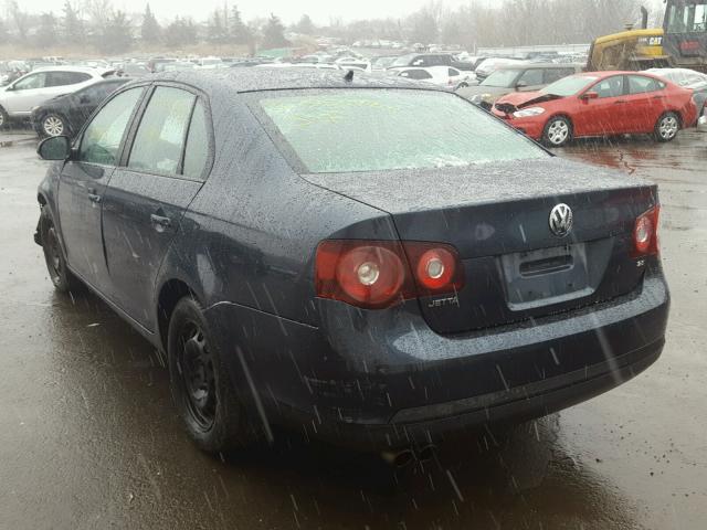 3VWJZ7AJ4AM041009 - 2010 VOLKSWAGEN JETTA S 蓝色 照片 3