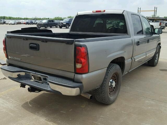 2GCEC13V471161654 - 2007 CHEVROLET SILVERADO GRAY photo 4