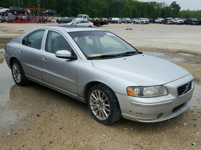 YV1RS592582686646 - 2008 VOLVO S60 2.5T SILVER photo 1