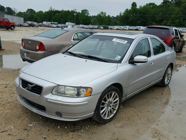 YV1RS592582686646 - 2008 VOLVO S60 2.5T SILVER photo 2