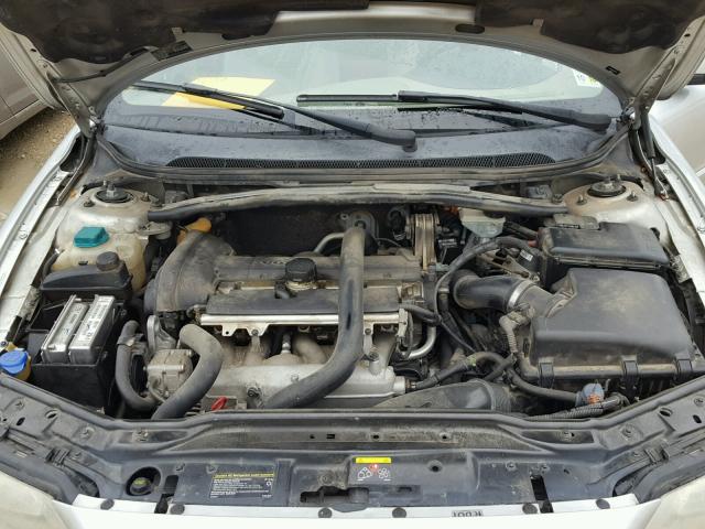YV1RS592582686646 - 2008 VOLVO S60 2.5T SILVER photo 7