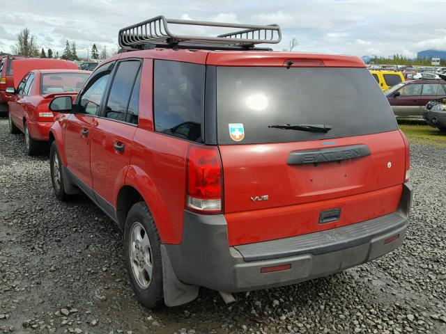 5GZCZ23D04S846411 - 2004 SATURN VUE RED photo 3