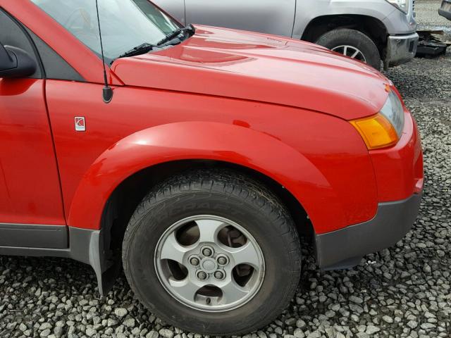 5GZCZ23D04S846411 - 2004 SATURN VUE RED photo 9