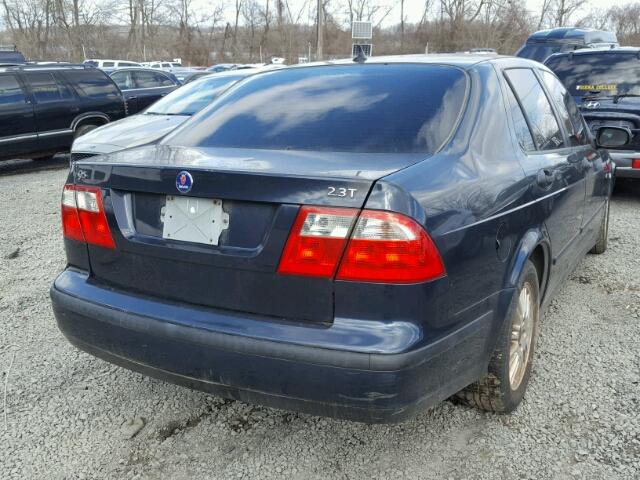 YS3ED49A553530556 - 2005 SAAB 9-5 ARC BLUE photo 4