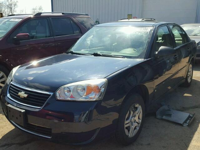 1G1ZS58F17F232839 - 2007 CHEVROLET MALIBU LS ლურჯი ფოტო 2