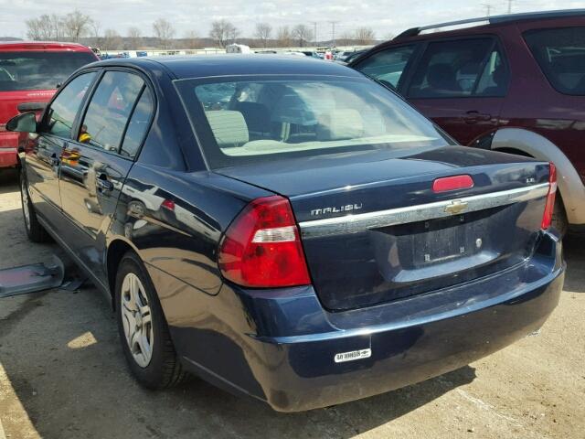 1G1ZS58F17F232839 - 2007 CHEVROLET MALIBU LS ლურჯი ფოტო 3