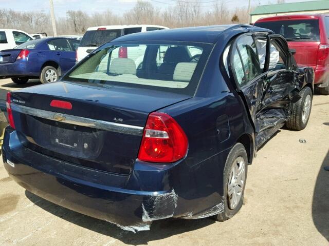 1G1ZS58F17F232839 - 2007 CHEVROLET MALIBU LS ლურჯი ფოტო 4