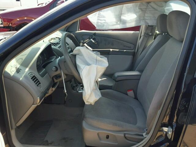 1G1ZS58F17F232839 - 2007 CHEVROLET MALIBU LS ლურჯი ფოტო 5