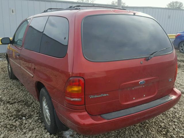 2FMZA5143WBD96933 - 1998 FORD WINDSTAR W RED photo 3