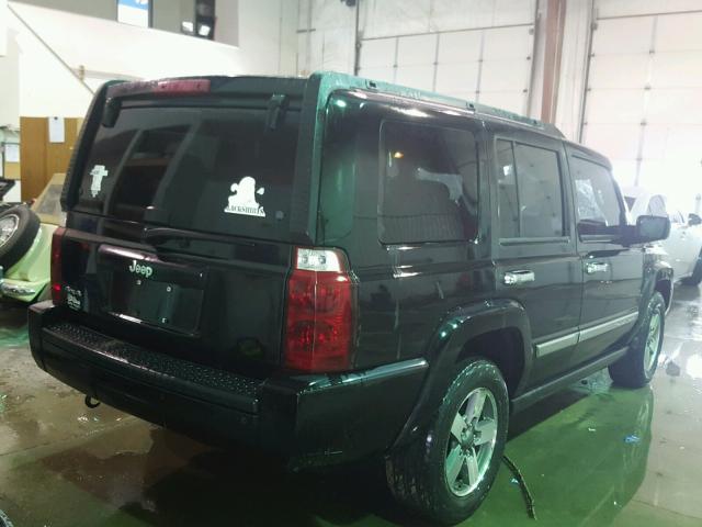 1J8HG48K16C265196 - 2006 JEEP COMMANDER 黑色 照片 4