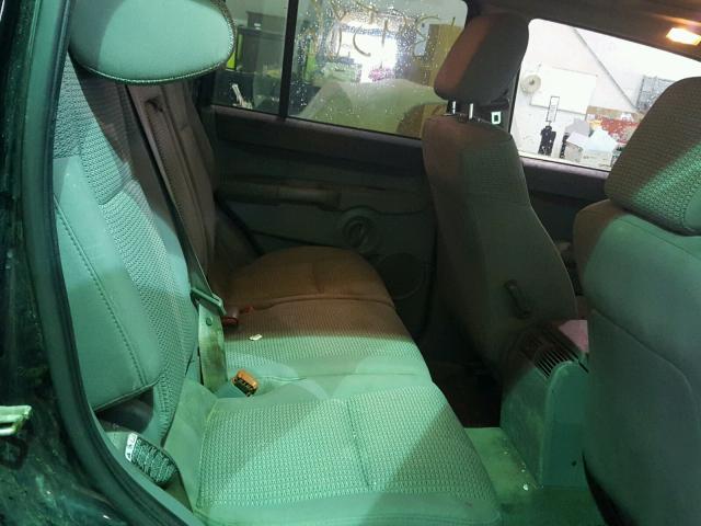 1J8HG48K16C265196 - 2006 JEEP COMMANDER 黑色 照片 6