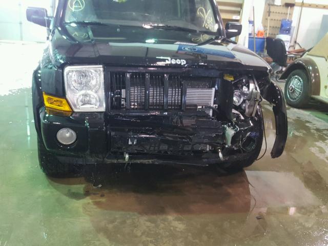 1J8HG48K16C265196 - 2006 JEEP COMMANDER 黑色 照片 9