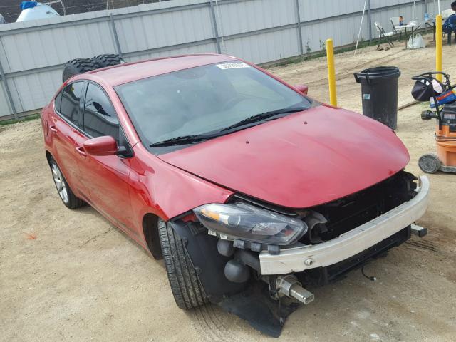 1C3CDFBA9DD178583 - 2013 DODGE DART SXT RED photo 1