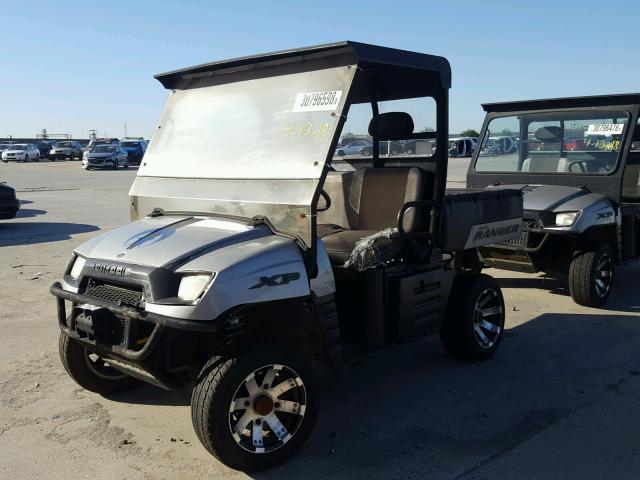 4XARH68A884404207 - 2008 POLARIS RANGER XP GRAY photo 2