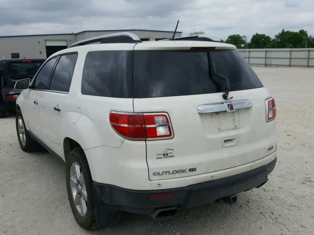 5GZEV33727J111153 - 2007 SATURN OUTLOOK SP თეთრი ფოტო 3