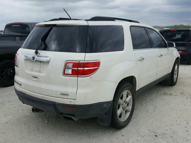 5GZEV33727J111153 - 2007 SATURN OUTLOOK SP თეთრი ფოტო 4