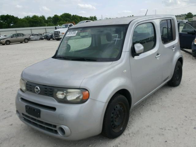 JN8AZ2KR9BT202620 - 2011 NISSAN CUBE BASE SILVER photo 2