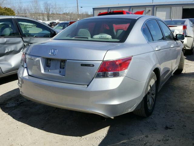 1HGCP26319A153517 - 2009 HONDA ACCORD LX GRAY photo 4