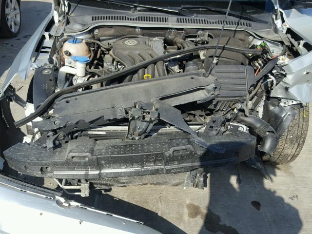 3VW2K7AJ0EM243294 - 2014 VOLKSWAGEN JETTA BASE 银色 照片 7