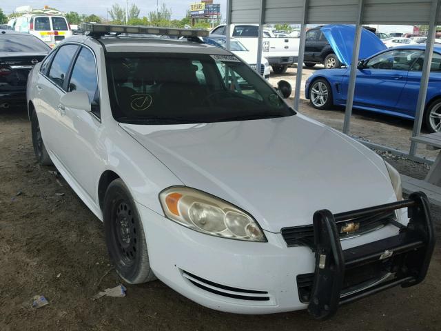 2G1WD5EMXB1187996 - 2011 CHEVROLET IMPALA POL WHITE photo 1