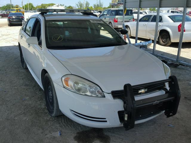 2G1WD5EM1B1184615 - 2011 CHEVROLET IMPALA POL WHITE photo 1