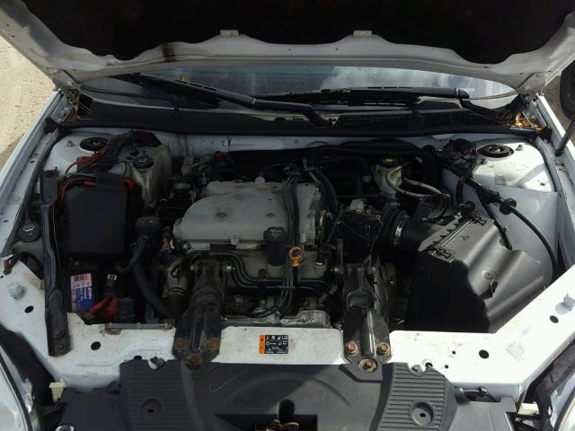 2G1WD5EM1B1184615 - 2011 CHEVROLET IMPALA POL WHITE photo 7