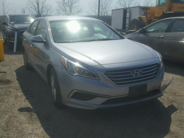 5NPE24AF8GH370488 - 2016 HYUNDAI SONATA SE SILVER photo 1