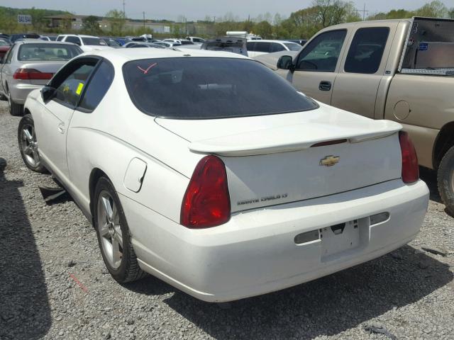 2G1WM15K769293756 - 2006 CHEVROLET MONTE CARL 白色 照片 3