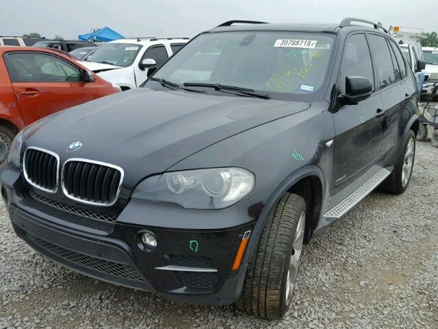 5UXZV4C54BL743011 - 2011 BMW X5 XDRIVE3 BLACK photo 2