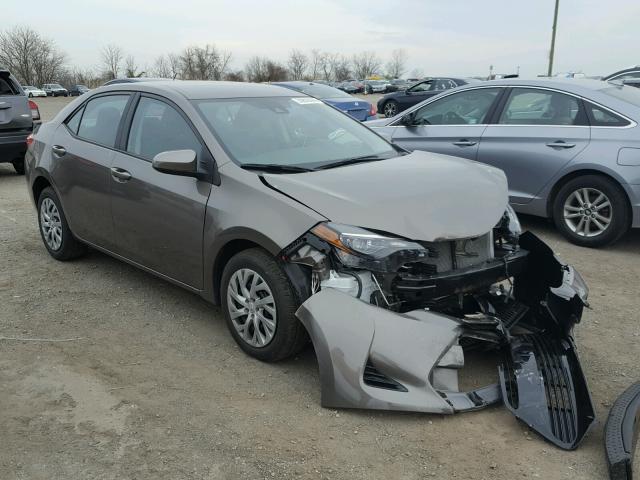 2T1BURHE3HC903715 - 2017 TOYOTA COROLLA L GRAY photo 1