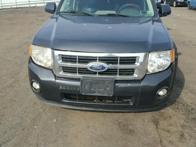 1FMCU4K37AKA95769 - 2010 FORD ESCAPE HYB BLACK photo 7