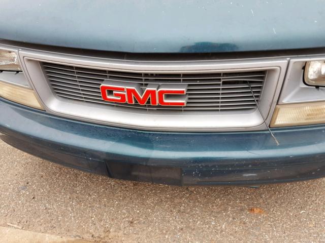 1GKDM19W8TB537165 - 1996 GMC SAFARI XT GREEN photo 7