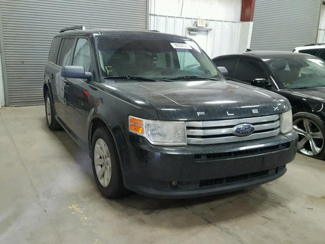 2FMGK5BC1ABA51192 - 2010 FORD FLEX SE BLACK photo 1