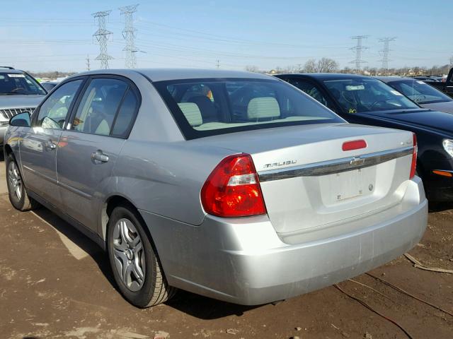 1G1ZS51806F257080 - 2006 CHEVROLET MALIBU LS 银色 照片 3