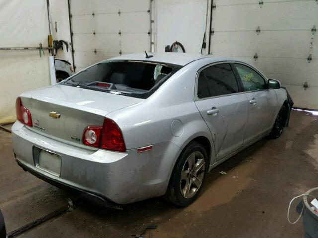 1G1ZC5E04AF281165 - 2010 CHEVROLET MALIBU 1LT 银色 照片 4