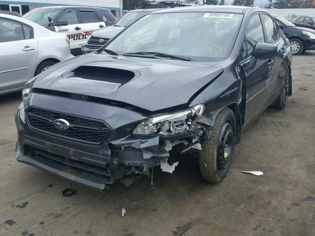 JF1VA1A6XJ9821735 - 2018 SUBARU WRX GRAY photo 2