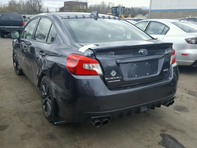 JF1VA1A6XJ9821735 - 2018 SUBARU WRX GRAY photo 3