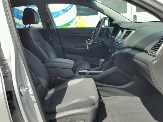 KM8J33A21GU266669 - 2016 HYUNDAI TUCSON LIM SILVER photo 5