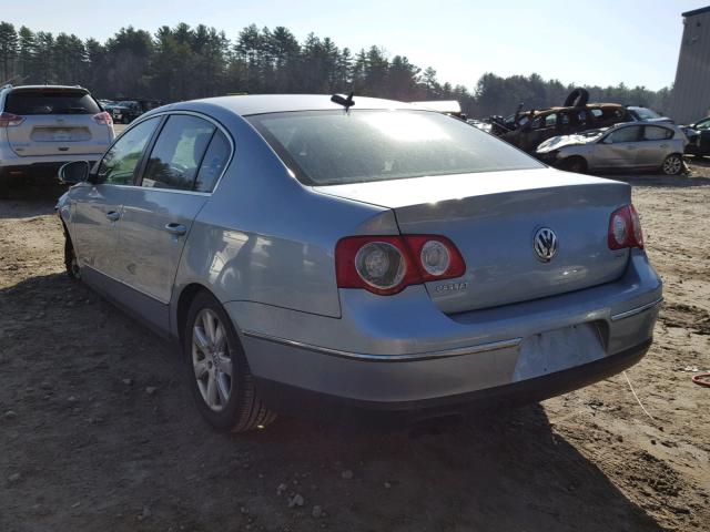 WVWEK93C06P029833 - 2006 VOLKSWAGEN PASSAT 2.0 BLUE photo 3