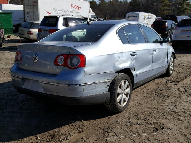 WVWEK93C06P029833 - 2006 VOLKSWAGEN PASSAT 2.0 BLUE photo 4