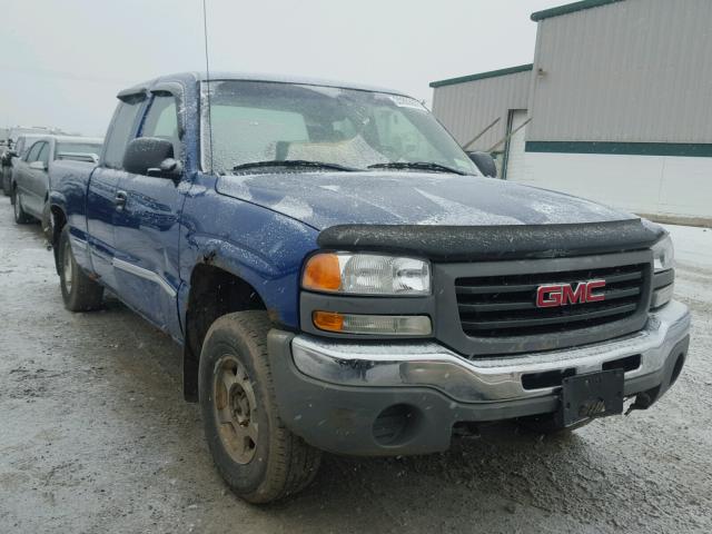 2GTEK19V831366897 - 2003 GMC NEW SIERRA BLUE photo 1