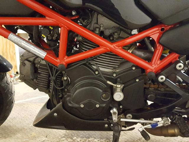 ZDM1RADM97B092726 - 2007 DUCATI MONSTER 69 BLACK photo 7