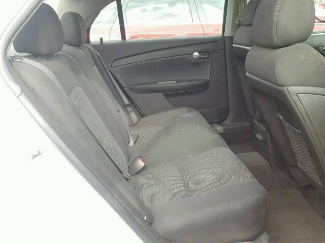 1G1ZH57BX9F128897 - 2009 CHEVROLET MALIBU 1LT 白色 照片 6