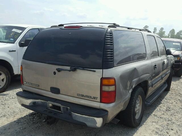 3GNEC16ZX2G249081 - 2002 CHEVROLET SUBURBAN C TAN photo 4