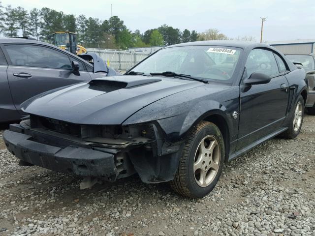 1FAFP40414F106269 - 2004 FORD MUSTANG BLACK photo 2