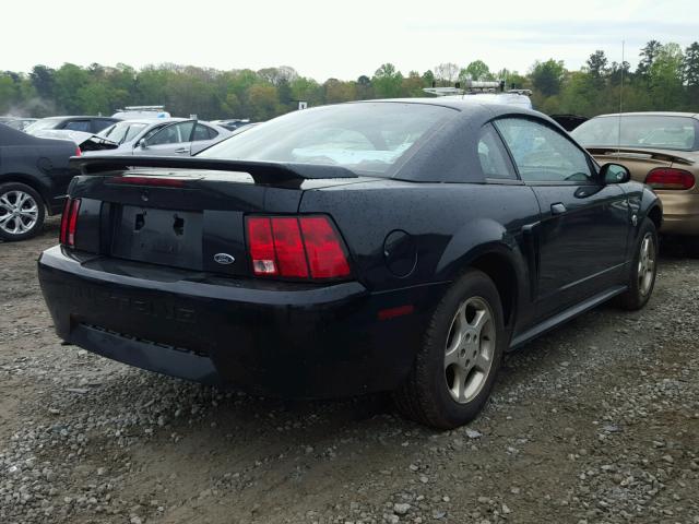 1FAFP40414F106269 - 2004 FORD MUSTANG BLACK photo 4