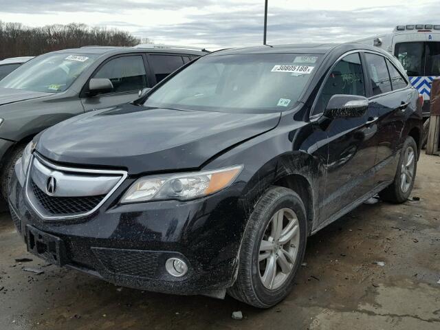 5J8TB4H57EL004164 - 2014 ACURA RDX TECHNO BLACK photo 2