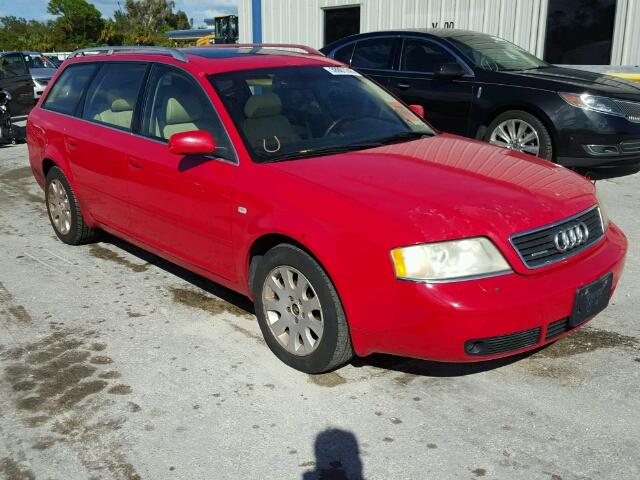 WAUDA34B9XN003114 - 1999 AUDI A6 AVANT Q RED photo 1