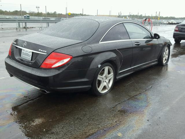 WDDEJ86X59A023468 - 2009 MERCEDES-BENZ CL 550 4MA BLACK photo 4