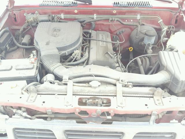 1N6SD11S3RC389924 - 1994 NISSAN TRUCK BASE RED photo 7